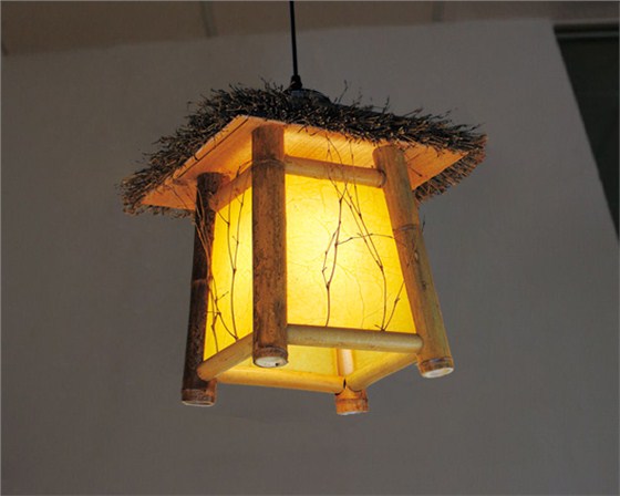 美爾家竹藝吊燈場(chǎng)景圖11