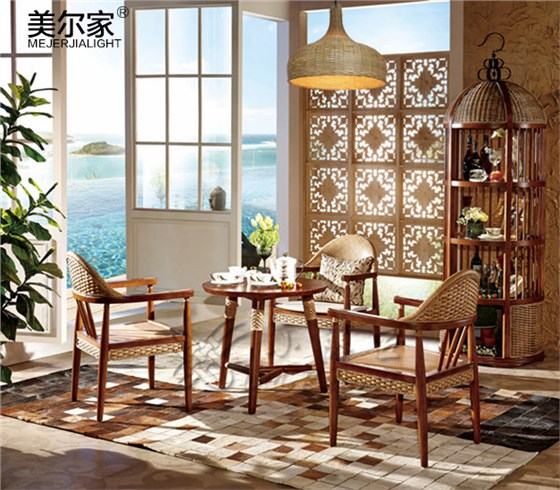 美爾家竹藝吊燈場(chǎng)景圖110