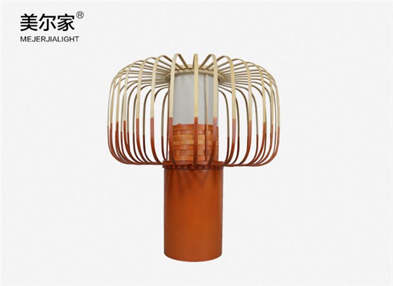 美爾家竹藝臺(tái)燈